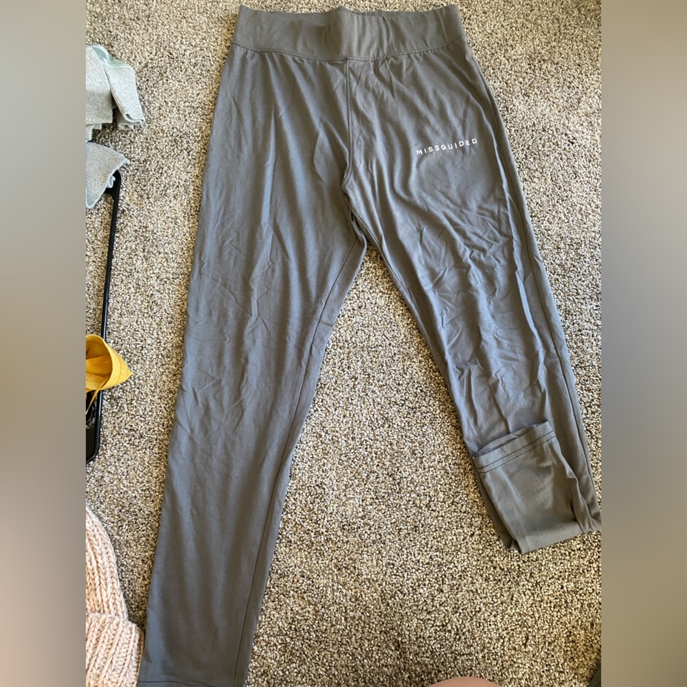 Misguided Grey Leggings